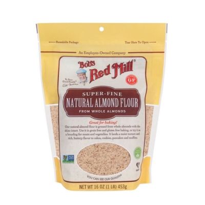 Keto Super-Fine Natural Almond Flour 453g แป้งอัลมอนด์สูตรละเอียดพิเศษ คีโต Bob’s Red Mill
