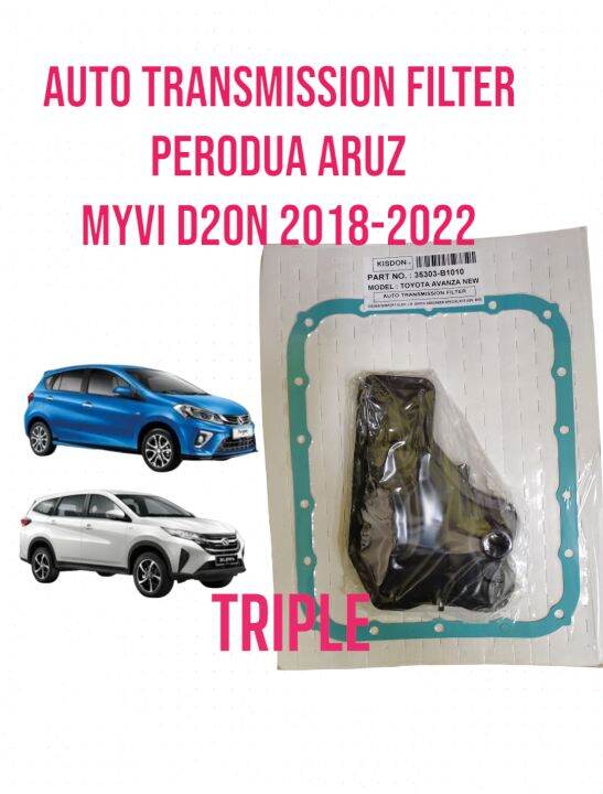 AUTO TRANSMISSION FILTER PERODUA ARUZ, MYVI D20N 2018, AVANZA F653