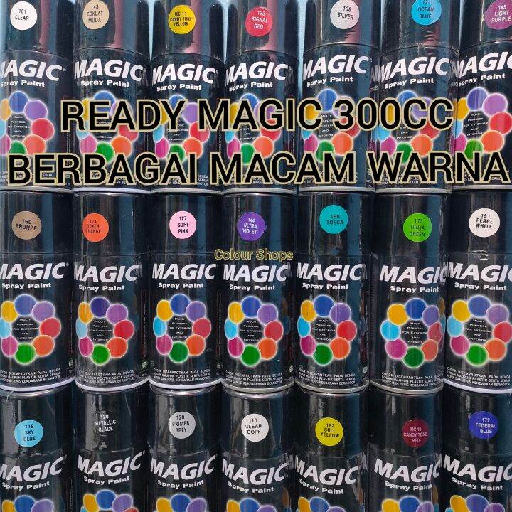 Pilok Pilox Cat Semprot Magic Spray Paint 300cc Ready Semua Warna