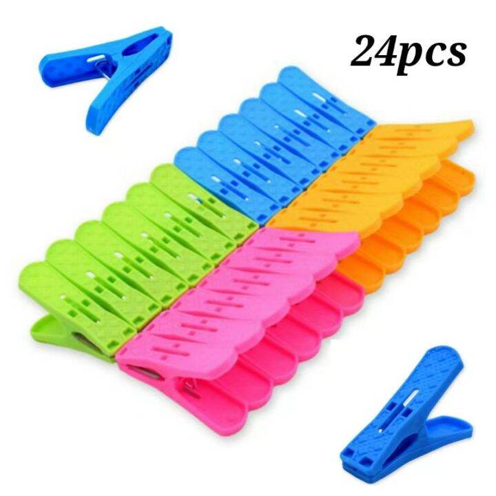 Casa Plastic Cloth Clip 24 pcs/klip baju/clothes peg 24pcs | Lazada