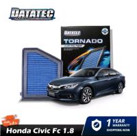 กรองอากาศ HONDA Civic FC 1.8L 2016+ DATATEC TORNADO AIR FILTER