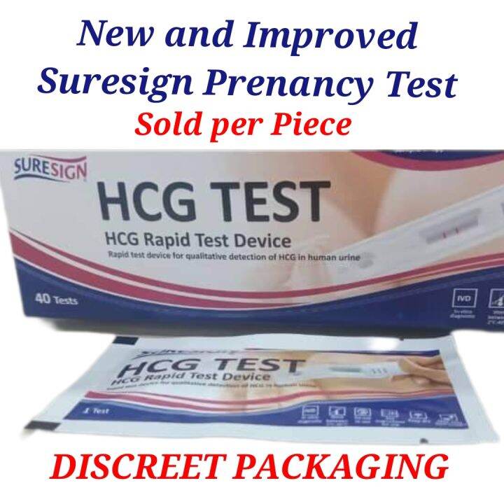 PREGNANCY TEST by SURESIGN ( RAPID ONE STEP URINE TEST) DISCREET