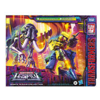 HASBRO TRANSFORMERS LEGACY WRECK N RULE COLLECTION MASTERDOMINUS AND G2 UNIVERSE LEADFOOT ACTION FIGURE