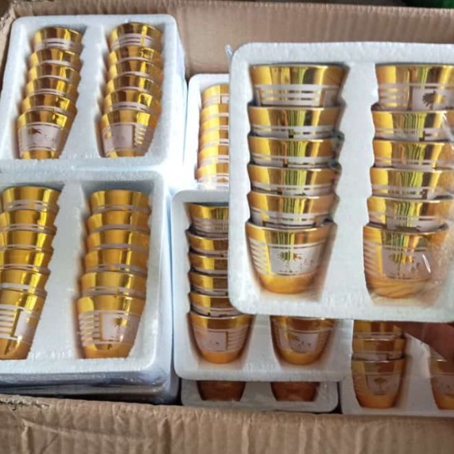 Gelas Air Zamzam Kaca Set 12 Pcs Gelas Arab Buat Oleh Oleh Haji Dan Umroh Lazada Indonesia 7536