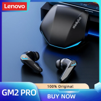 Lenovo GM2 Pro 5.3 Earphone Bluetooth Wireless Earbuds Low Latency Headphones HD Call Dual Mode Gaming Headset With Mic Original