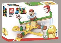 ตัวต่อเลโก้ มารีโอ้  LEGO Super Mario 71365 Piranha Swing Slide Board Childrens Educational Assembled Building Block Toys 60022