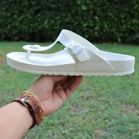 ส่งฟรี 11Us 29cm Birkenstock Gizeh Kids EVA White: The Perfect Flip-Flops for Any Occasion Pre-owned Authentic