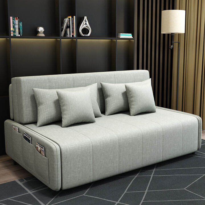 Sofa Bed DualPurpose Multifunctional Foldable Storage Double Three