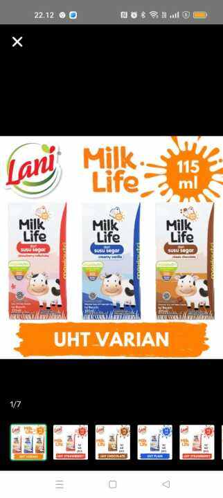 Milk Lufe Susu Uht Ml Susu Sapi Kardus Pcs Lazada Indonesia