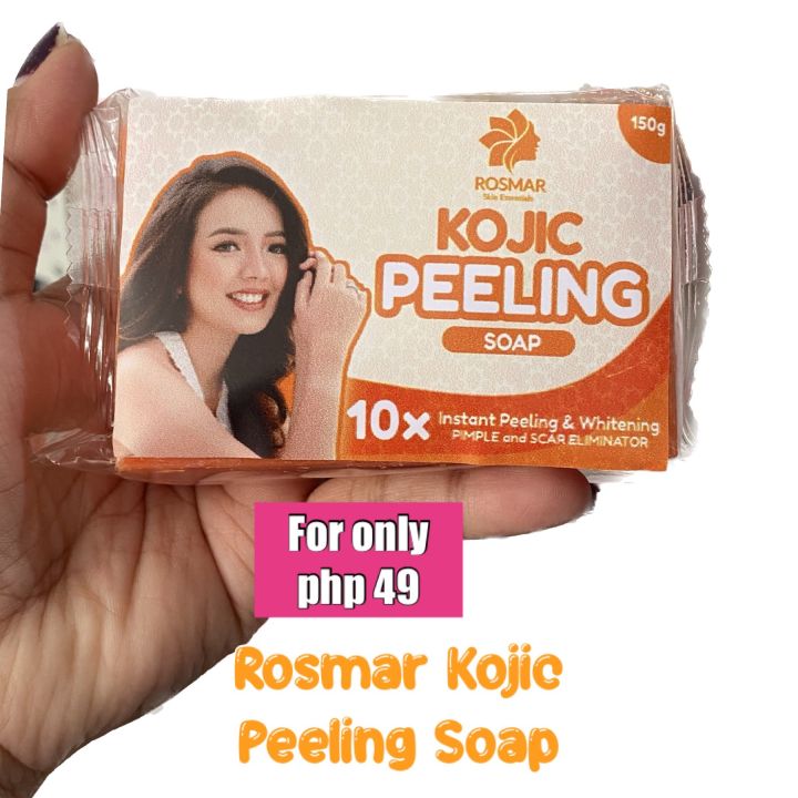 Rosmar Skin Essential Kojic Peeling Soap 150g 