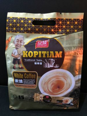 กาแฟ​ AH​ HUAT​ WHITE​ COFFEE​ รสใหม่​ KOPITIAMสีทอง