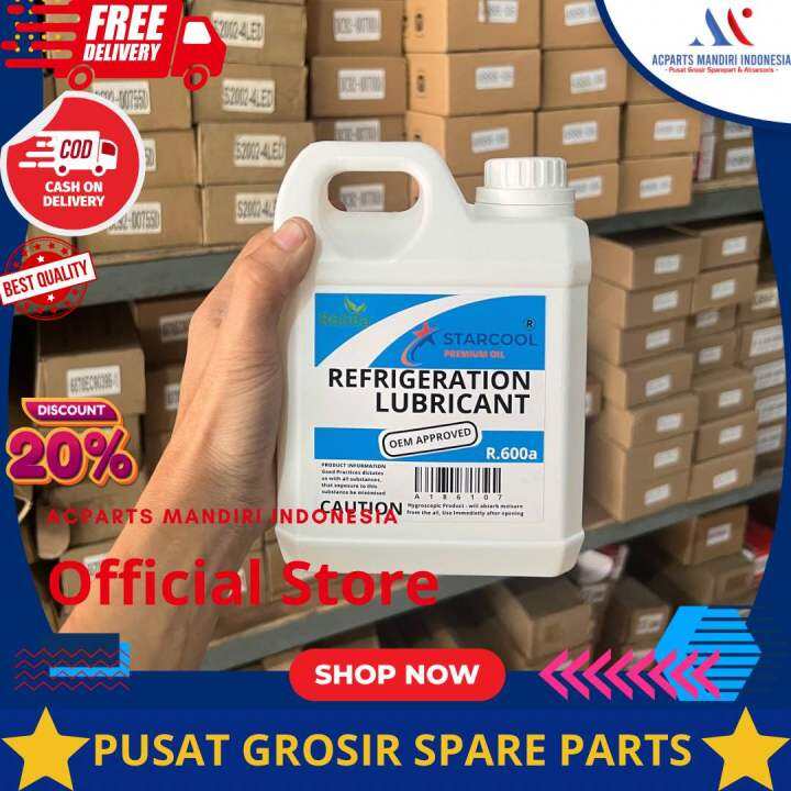 Oli Freon R.600a refrigerant compressor oil Lazada Indonesia