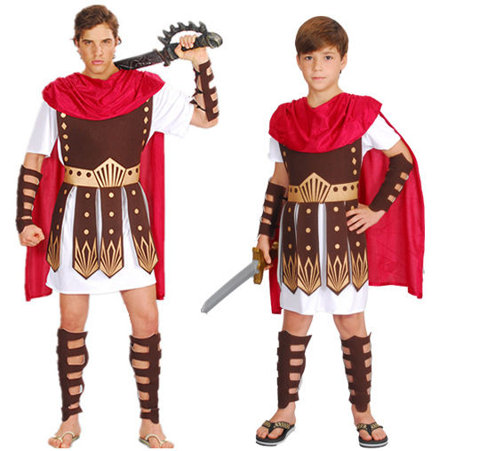 Halloween Children/Adult Medieval Samurai Ancient Rome Hero of Sparta ...