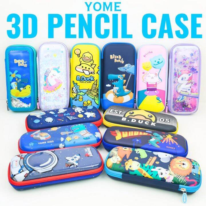 Pencil Case for kids 3D Pencil Case - Blue Elephant Ph | Lazada PH