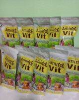 Amino vit (อะมิโนวิค)รสวนิลา10แพ๊ค(100ซอง)