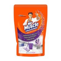 น้ำยาทำความสะอาดพื้น MR.MUSCLE 800ml WILD LAVENDER. FLOOR CLEANER MR.MUSCLE 800ML WILD LAVENDER