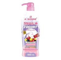 A Bonne A Bonne Snail Yogurt Whitening Lotion โลชั่น 400ml