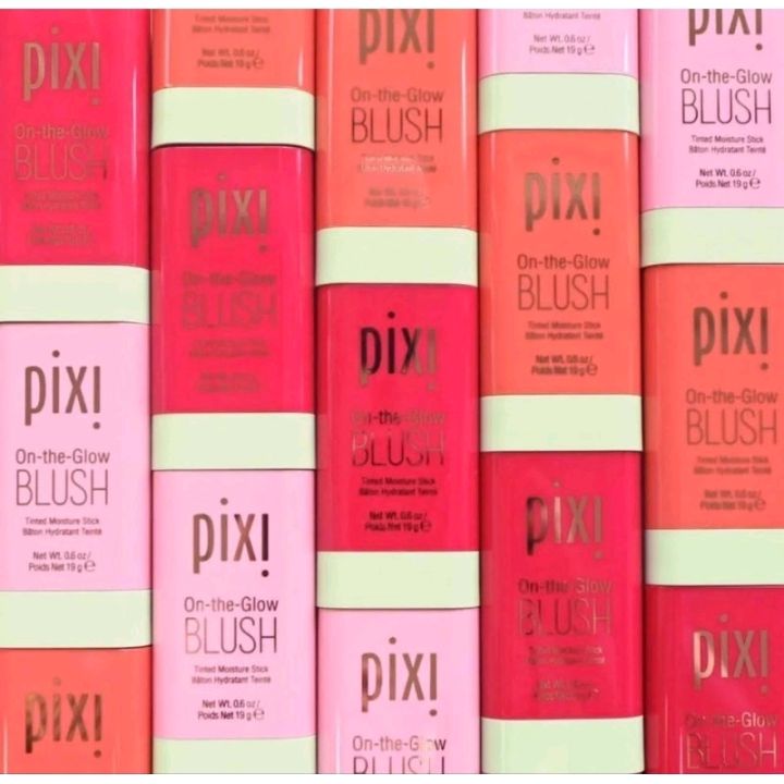 ป้ายไทย-สีสวยมาก-ใช้ง่ายควรตำค่ะpixi-one-the-glow-blush-ขนาด19g