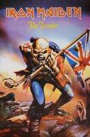 โปสเตอร์วงดนตรี วินเทจ Iron Maiden