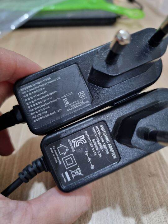 adaptor 12v 1a korea Lazada Indonesia