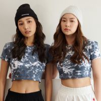 Daisy and Poppy : Black Martini Crop Top