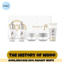 ?[พร้อมส่ง/แท้?]? The History of Whoo GongJinHyang Seol Radiant White Special Gift (เซท 5 ชิ้น)