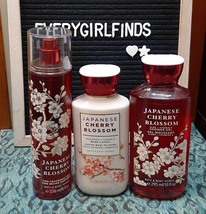 Bath & Body Works Japanese Cherry Blossom JCB | Lazada PH