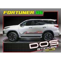 สติกเกอร์แต่งลาย fortuner No.06