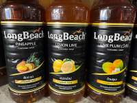 ลองบีช ไซรัปผลไม้ Longbeach