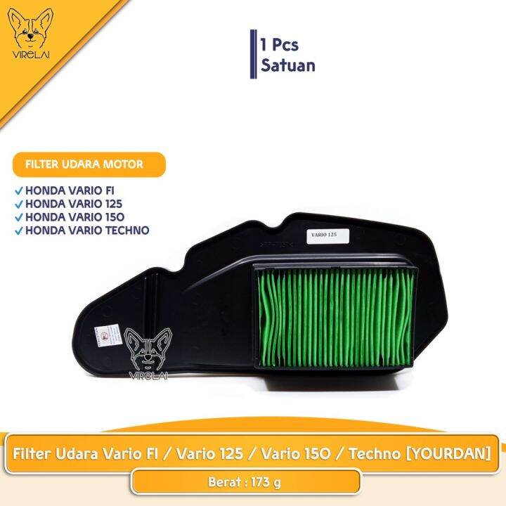 Filter udara motor vario 150 / 125 FI | Lazada Indonesia
