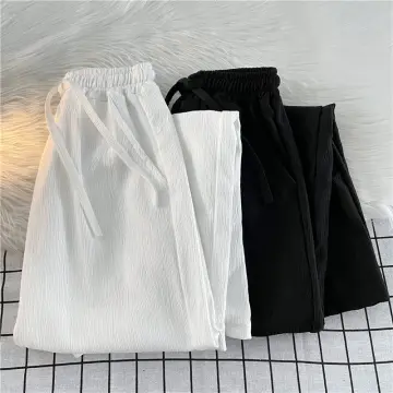 wrinkle free fabric lounge pants