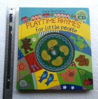 Playtime Rhymes for Little People (HC with CD) นิทานเพลง kids baby toddler