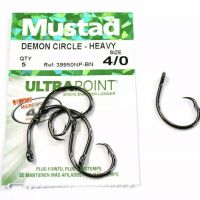 เบ็ด Mustad รุ่น Demon Circle - Heavy 39950NP-BN