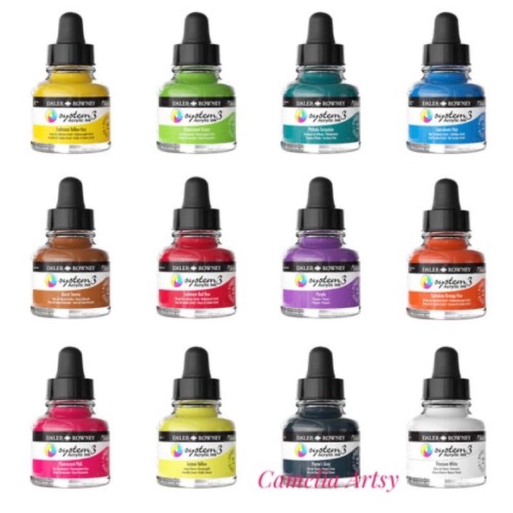 Daler Rowney System 3 Acrylic Ink 29.5ml