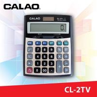 เครื่องคิดเลข CL 2TV // ET 2TV -12หลัก ตัวใหญ่ 15*18.5*3 cm.