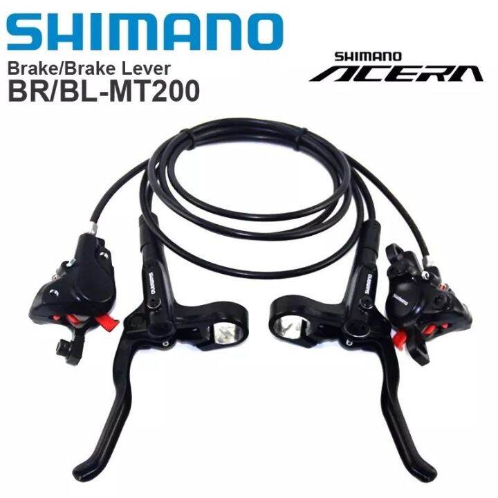 shimano mt200 hydraulic disc brakes