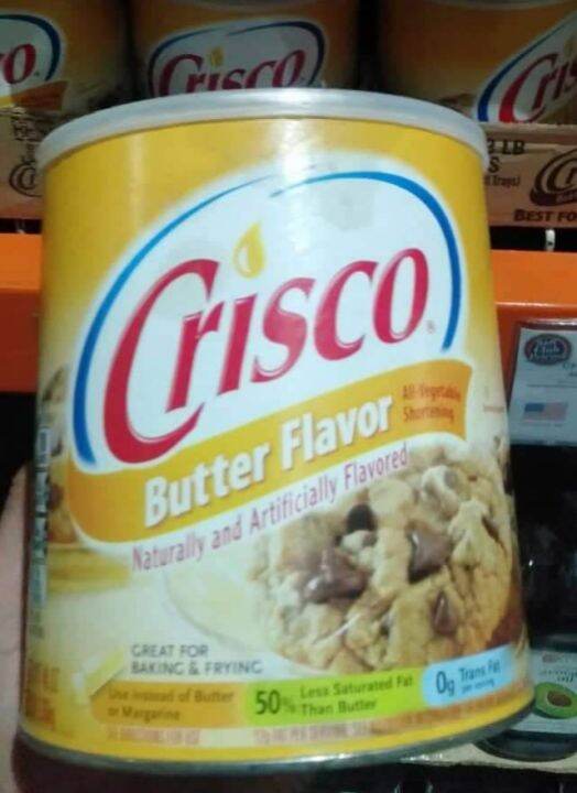 Crisco all veg.shortening butter flavor 48Z Lazada PH