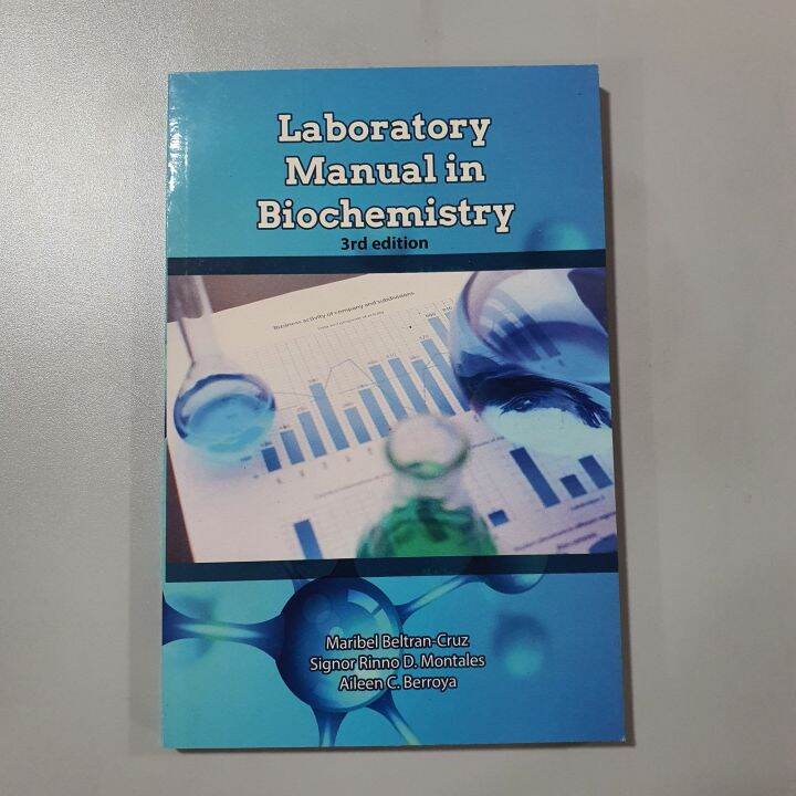 Laboratory Manual in Biochemistry 3rd Edition By Beltran Cruz Lazada PH