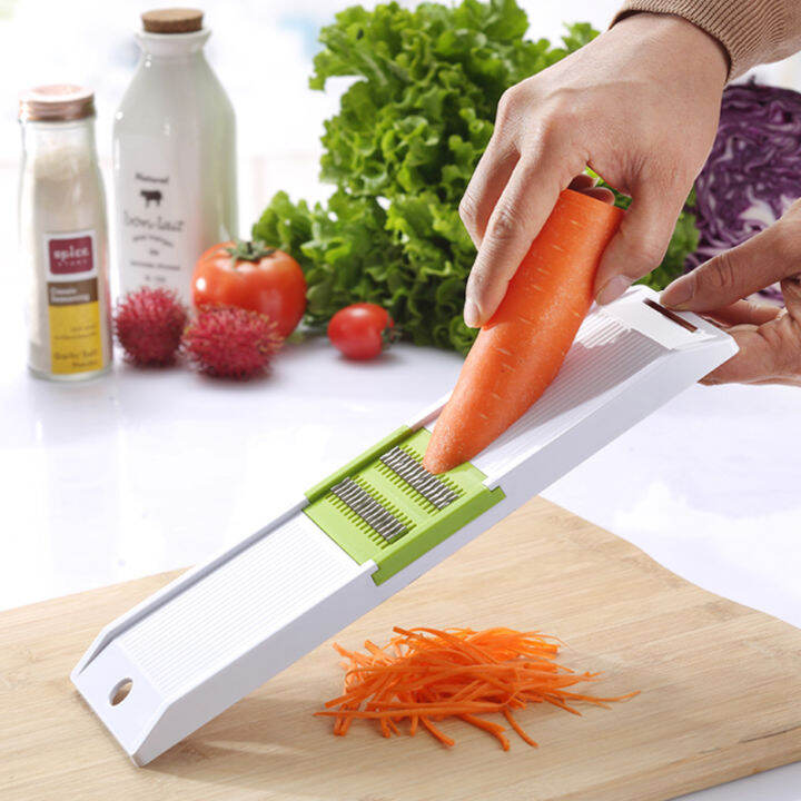 ROSUN Kitchen MultiFunction Vegetable Chopper Turnip Strip Grater