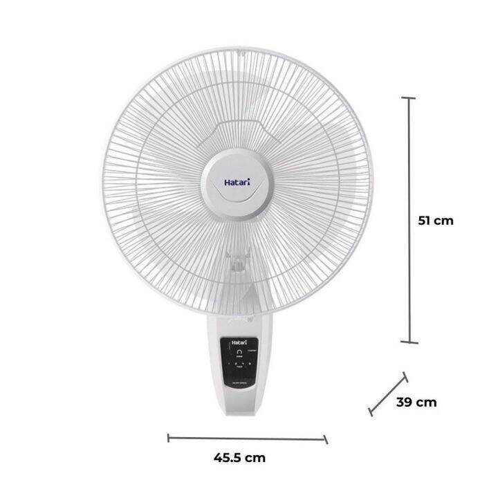 hatari-พัดลมติดผนังแบบรีโมท-ขนาด-16-นิ้ว-รุ่น-ht-w16r6