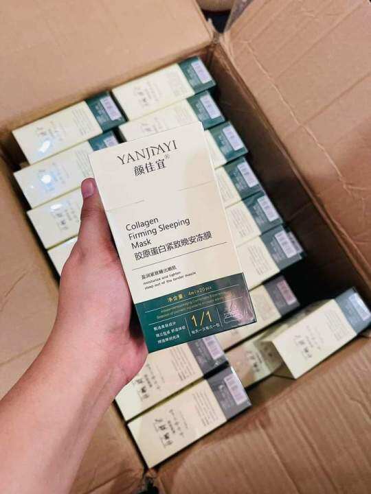 Yanjiayi Collagen Sleeping Mask Original Lazada PH