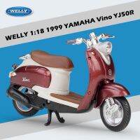 รถมอเตอร์ไซค์ 1:18 1999 Yamaha Vino YJ50R [Welly]