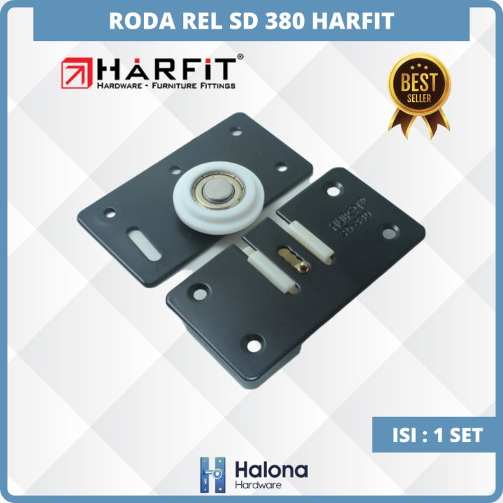 Roda Rel Pintu Sliding Sd 380 Harfit Roda Lemari Geser Set Lazada Indonesia 6151