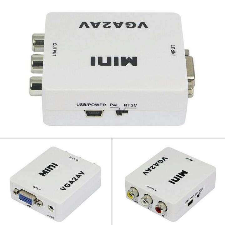 VGA to RCA CONVERTER / Converter VGA to AV / VGA to AV Converter