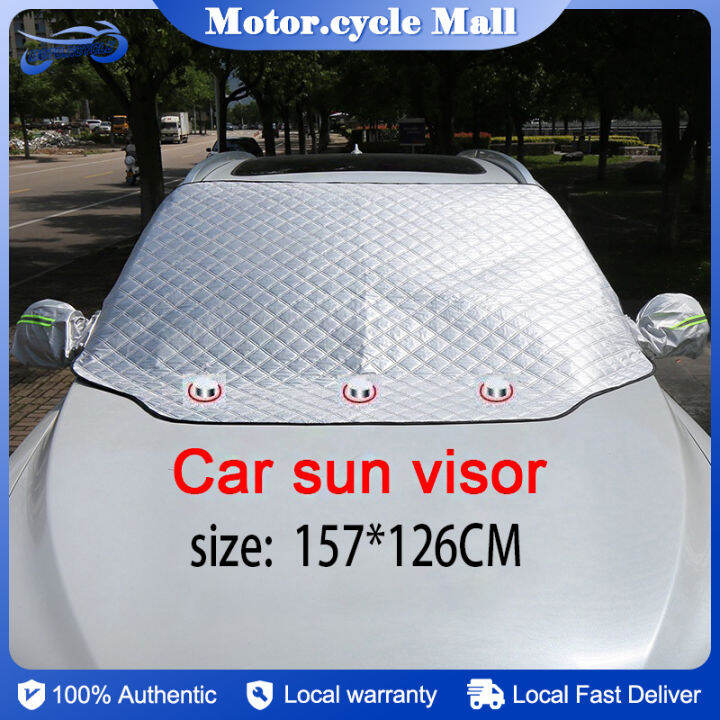 157*126CM Car Sun Visor Sunscreen Heat Insulation Window Shading Board ...