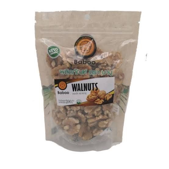 วอลนัท ตราบาบู (Walnuts Baboo Brand) 200 g.