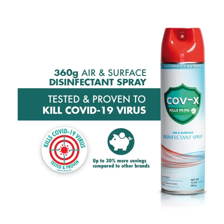 CovX Disinfectant Spray Lazada PH