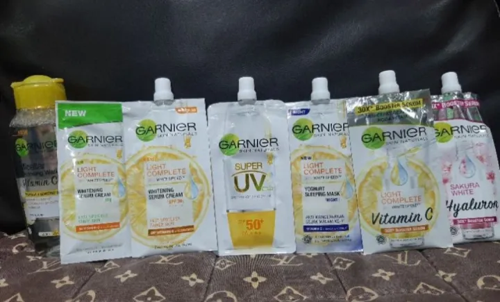 Garnier Sachet Serum Cream Mask Super Uv Lazada Ph