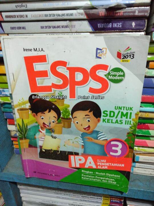 BUKU ESPS IPA SD KELAS 3 ERLANGGA | Lazada Indonesia