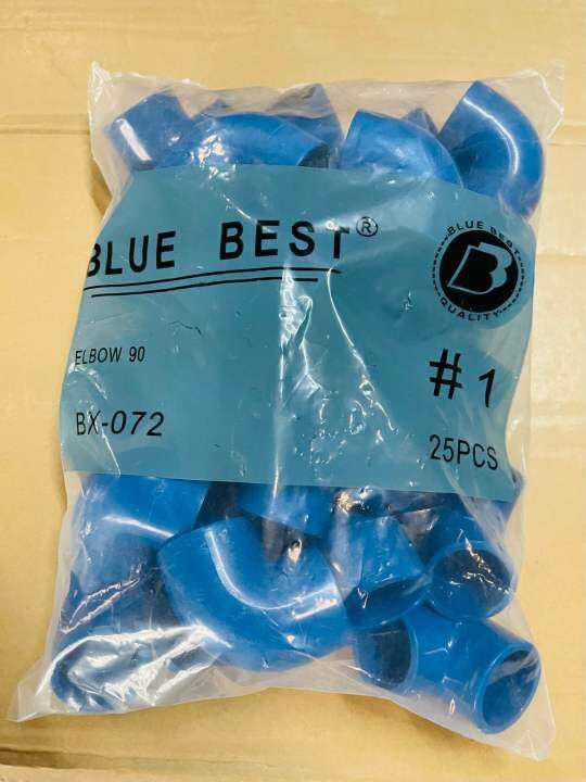 Pvc Blue Fitting Elbow Mm Pcs Lazada Ph